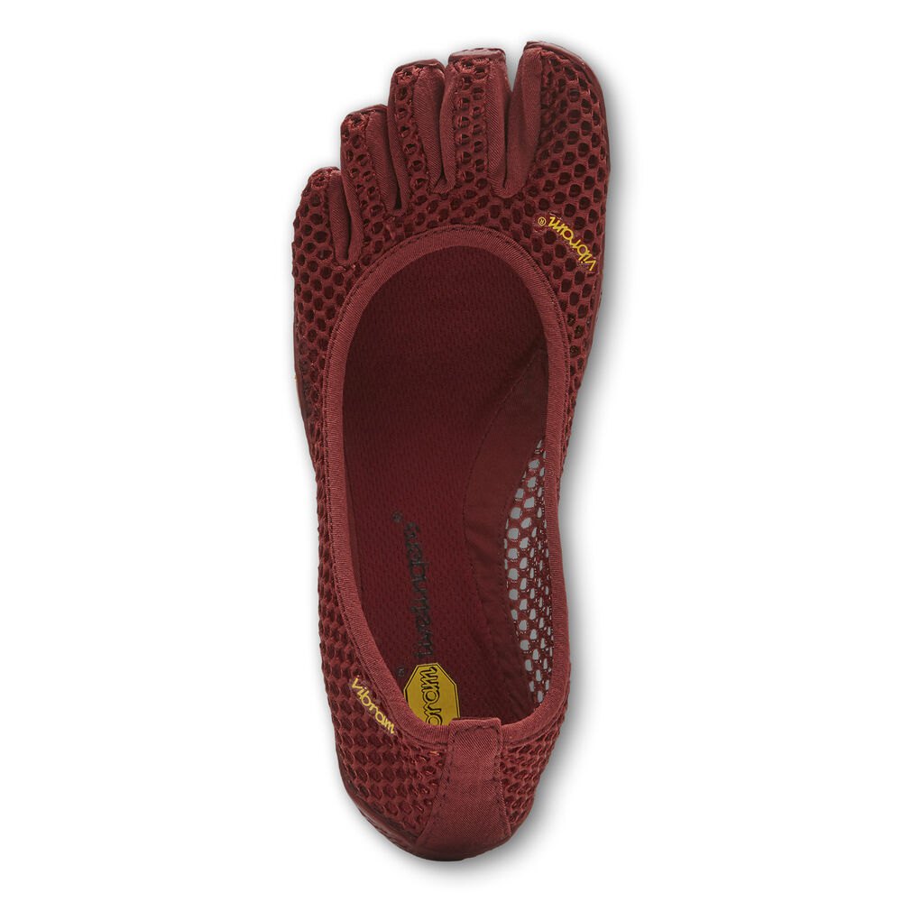 Vibram Five Fingers Womens Barefoot Shoes - Burgundy - Vi-B - 04831-DCBE